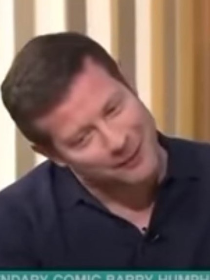 Fill-in host Dermot O'Leary.