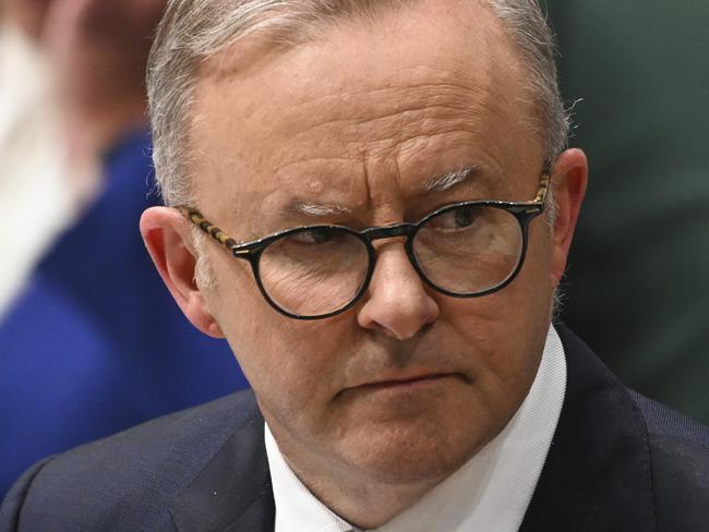 CANBERRA, AUSTRALIA - DECEMBER 1:  Prime Minister Anthony Albanese during question time at Parliament House in Canberra. Picture: NCA NewsWire / Martin Ollman