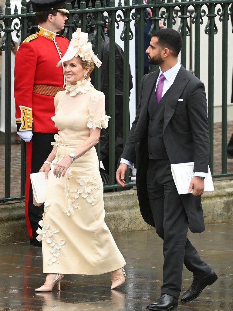 Julie Bishop looked stunning as always. Picture: Getty Images