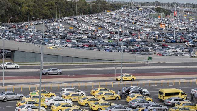 A one-hour stay at a terminal will cost drivers $12 under the new fee structure. Picture: Jason Edwards