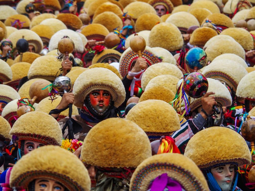Dancers perform during the celebration of the 