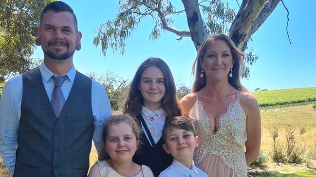 Nick Peart was remembered as a passionate family man. Picture: Supplied by family