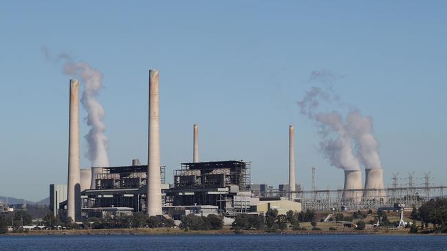 The Liddell coal-fired power station in the NSW Hunter Valley will close in April. Picture: David Swift