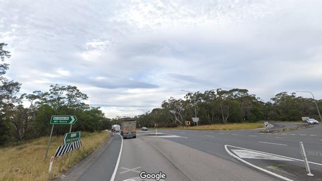 Emergency services were called to the intersection of Picton Road and Mount Keira Road at Cataract after a three-vehicle crash on Sunday. Picture: Google Maps