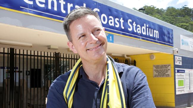 Central Coast Mariners owner Mike Charlesworth has turned down a big-money bid for the club. Picture: Mark Scott