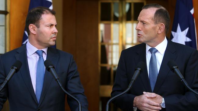 Josh Frydenberg and Tony Abbott both face battles in their seats. Picture: AAP.