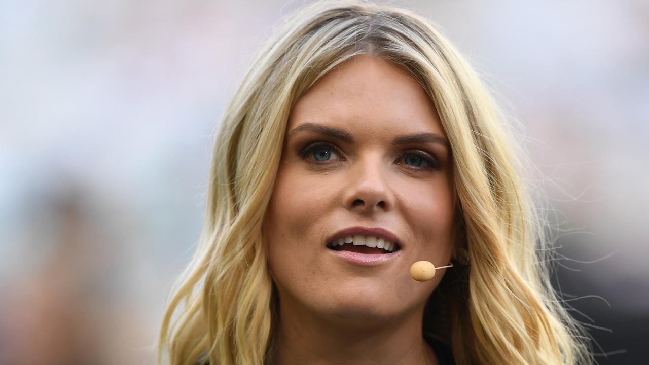 Channel Nine host Erin Molan.