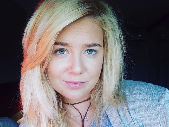 Drug mule Cassie Sainsbury in a Facebook photo.