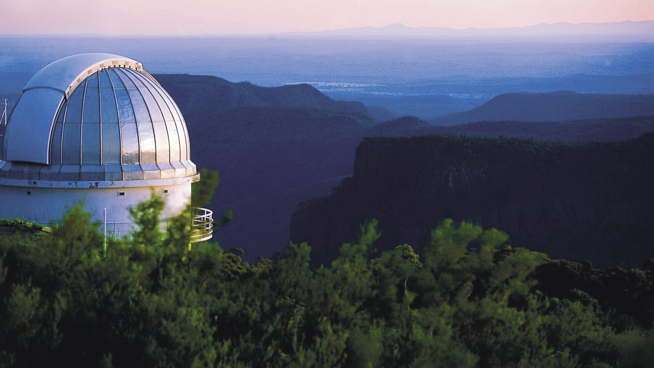 Siding Springs Observatory in Warrumbungle National Park, is Australia's premier facility for optical and infrared astrophysics research. Pic Tourism NSW.
