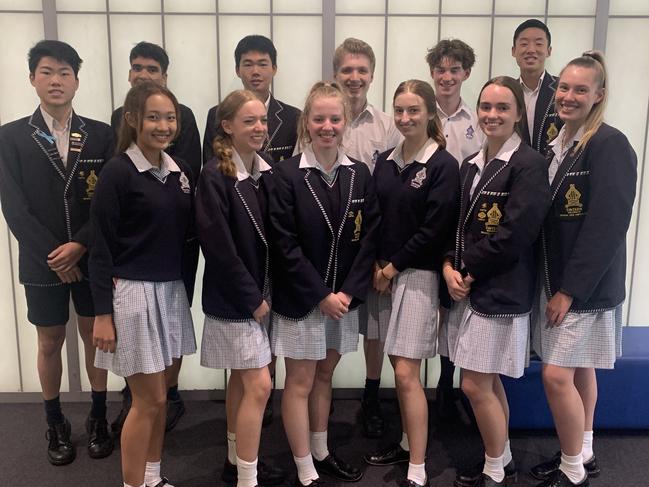 2021 Tintern Grammar school leaders. Picture: Tintern Grammar