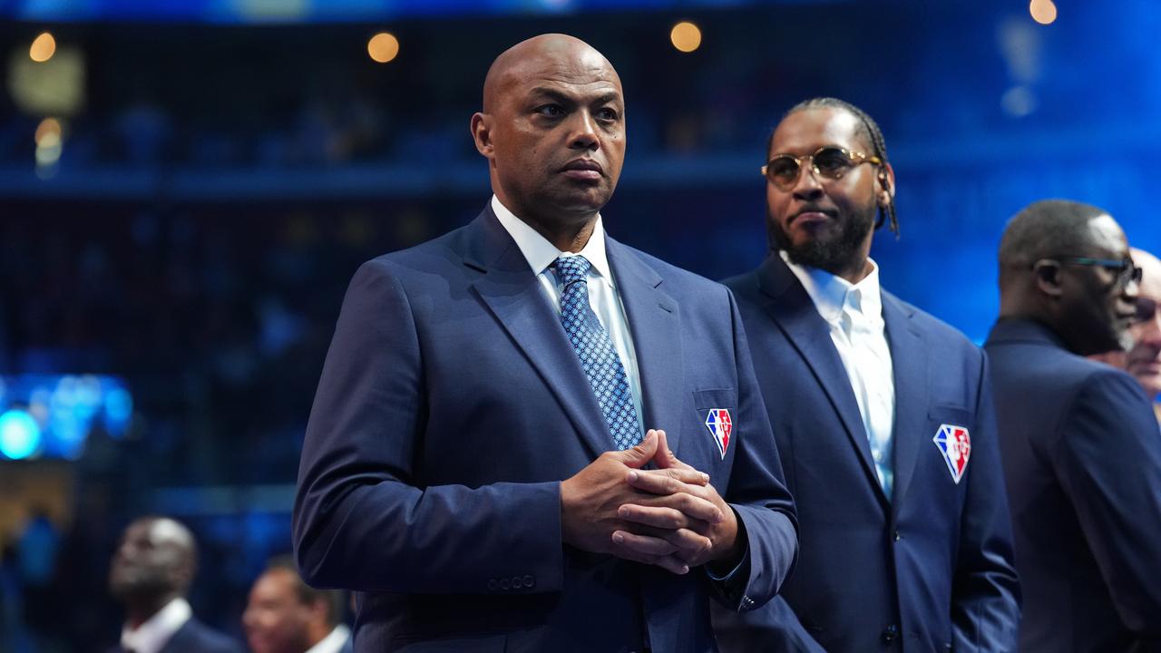 NBA legend Charles Barkley at the 2022 NBA All-Star Game. Photo by Jesse D. Garrabrant/NBAE via Getty Images