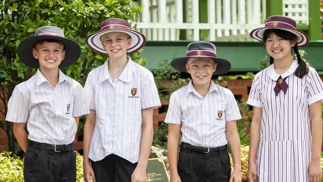 St Peters Lutheran College 2024 school captains. Picture: Contributed