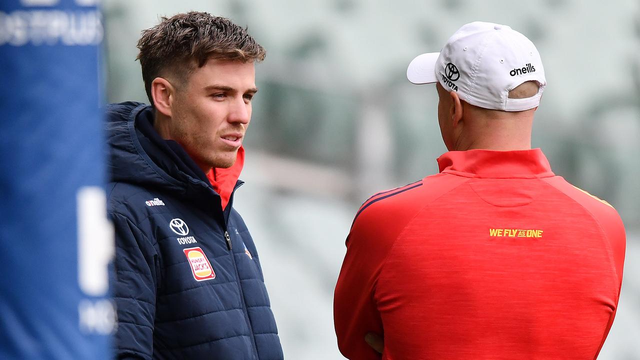 Paul Seedsman has been placed on Adelaide’s inactive list. Picture: Mark Brake