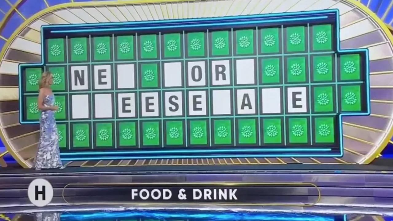 The December 30 episode of Wheel of Fortune. Picture: Sony Pictures Television