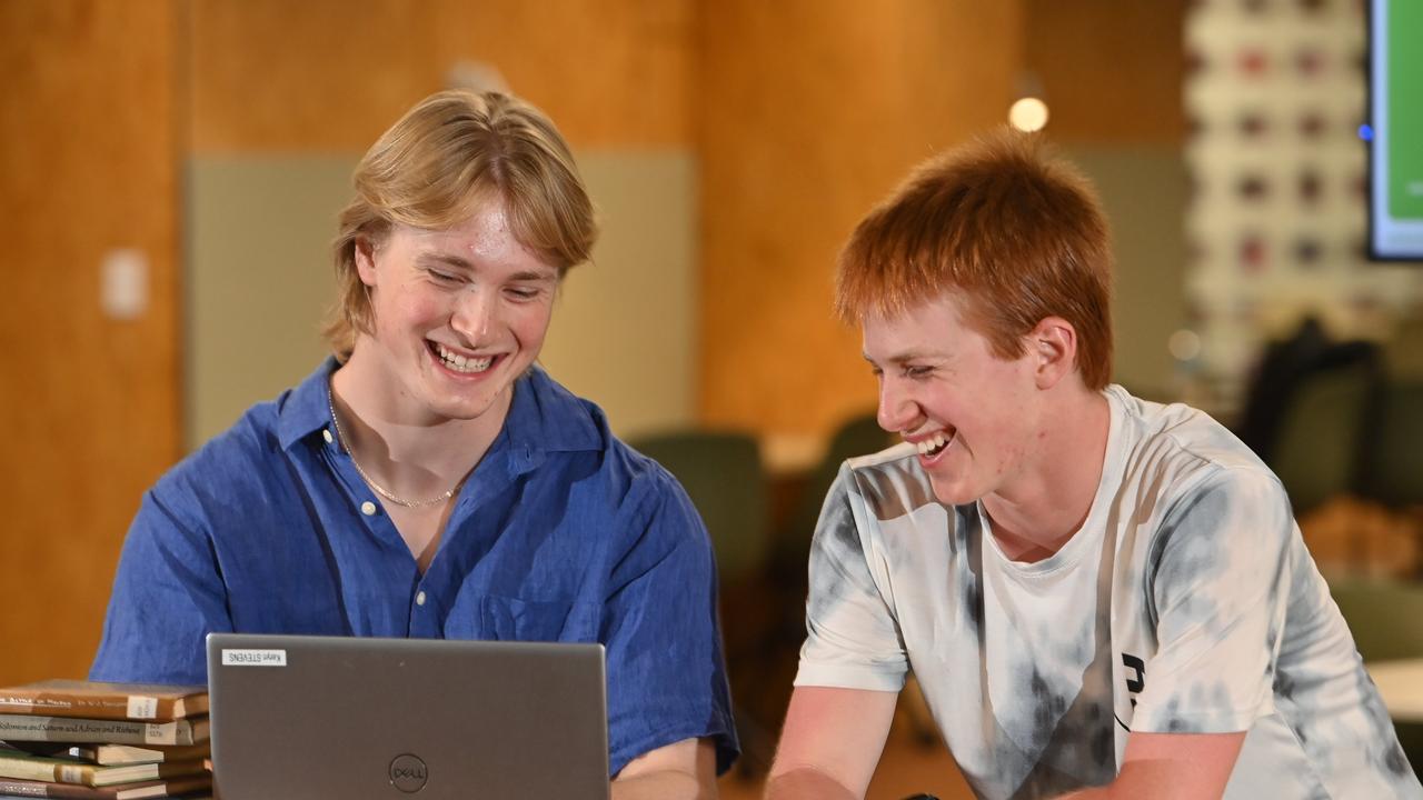 Edward Mickan and Ori Packer, both 18, achieved a 99 or higher ATAR. They share their tips on how they did it. Picture: Keryn Stevens