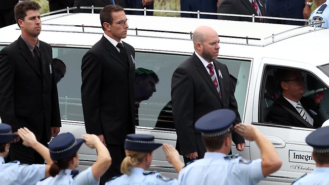 Gold Coast Funeral For Slain Policeman Damian Leeding Daily Telegraph 4823