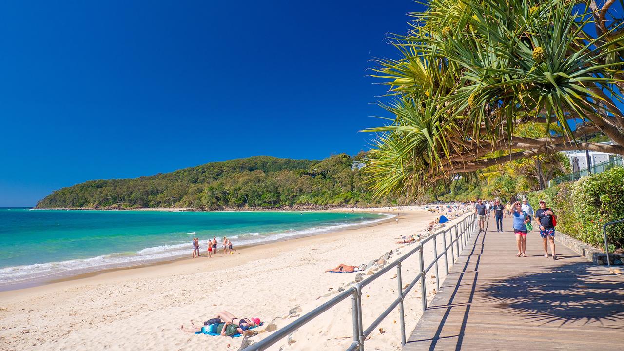 Send in the crowds to Noosa Main Beach for the school holidays.