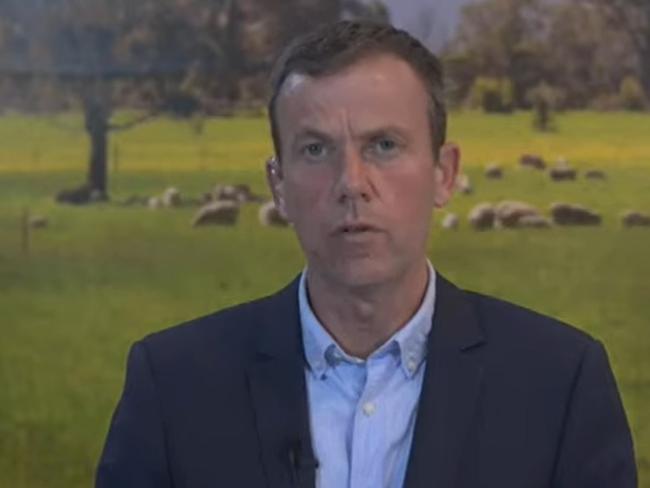 Mr Tehan said the government had cut taxes, introduced child care subsidies and lowered the price of electricity to ease cost of living. Image: ABC