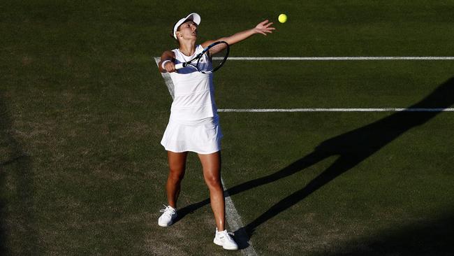 Former tennis great Pat Cash said some women have played without a bra because of the Wimbledon dress code rule. Picture: AFP PHOTO / Adrian DENNIS.