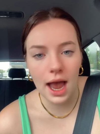 Hannah’s TikTok got over 200,000 views. Picture: TikTok/ugc_byhannah