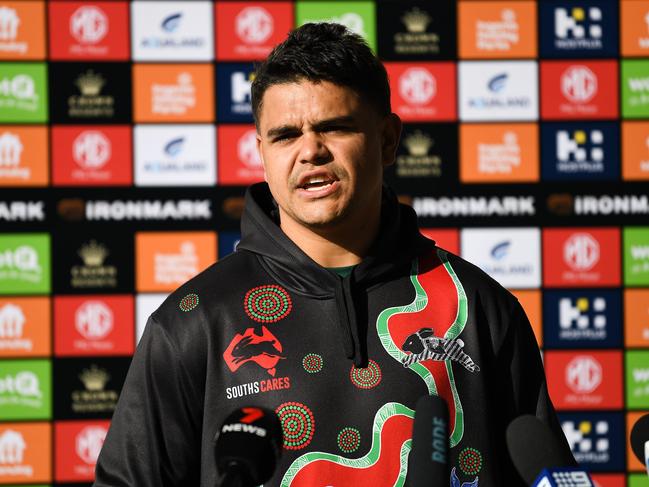 No player carries more media attention than Latrell Mitchell.