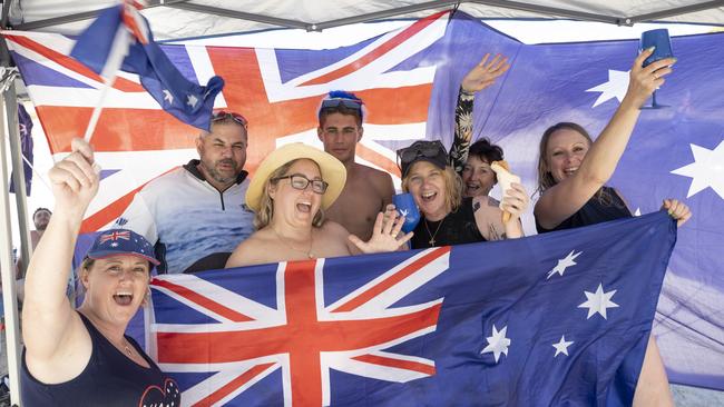 Australia Day celebrations should continue to be on January 26, the majority believe. Picture: Brett Hartwig