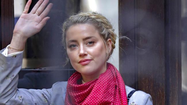 Amber Heard told court she punched Depp because she feared he was about to push her younger sister down a flight of stairs. Picture: John Phillips/Getty Images