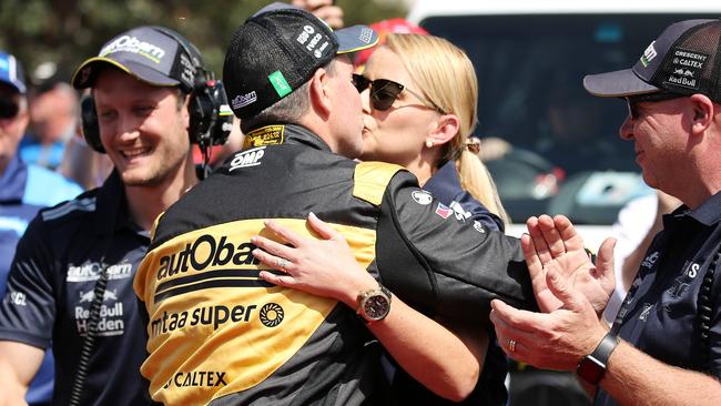 “Marriages go through hard times, I would not wish on anybody what our marriage has gone through recently, it has been tough, but I‘m standing by Craig,” Mrs Lowndes said. Picture: Tim Hunter