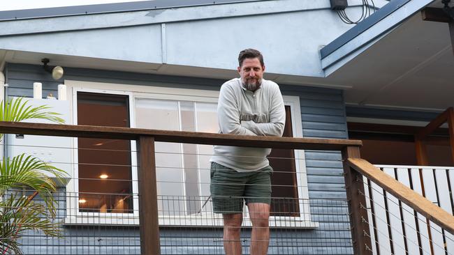 Shane McNamara’s Brisbane home is a medium flood risk. Picture: Adam Head