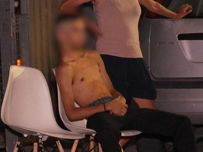An arrest being made during operation Mongoose.