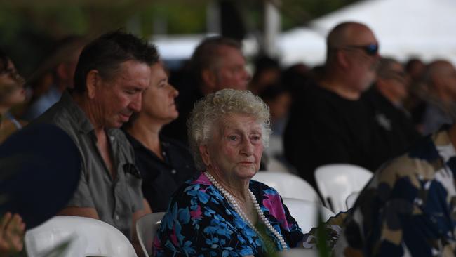 The 81st commemoration of the Bombing of Darwin held at the cenotaph on the esplanade. Picture: (A) manda Parkinson