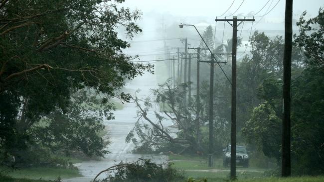 Bowen in Queensland was one of the worst hit areas following Cyclone Debbie. Picture: Lyndon Mechielsen/The Australian.