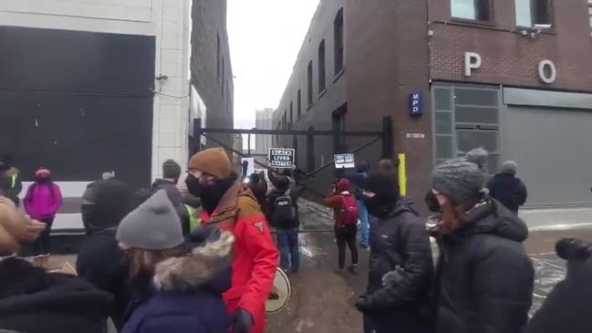 Large Crowds Protest Police Killing of Amir Locke in Minneapolis