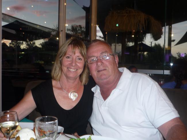 Gayle and Keith Woodford . Picture: Supplied by family