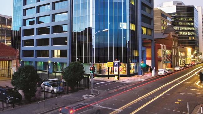 The building at 100 Waymouth Street, Adelaide, owned by Cromwell Property Group.