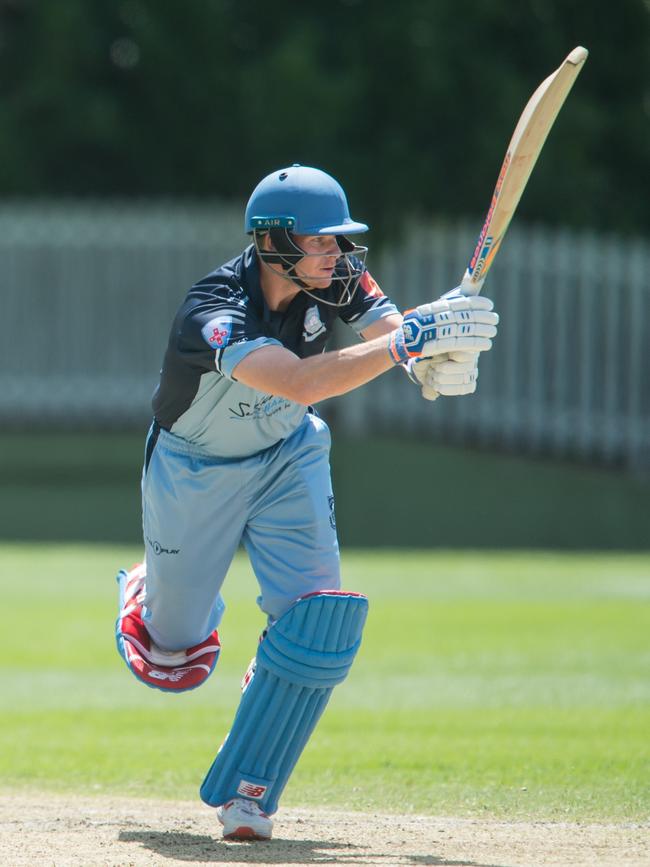 Steve Smith playing grade cricket in Sydney.