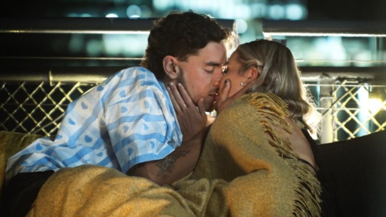 Bernie and Chloe shared a secret kiss and chose each other in the finale, only for him to dump her after filming. Picture: Stan