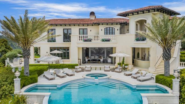 Don Meij has sold this 1550sqm mansion on Bel Air Road, Los Angeles. Picture: Compass