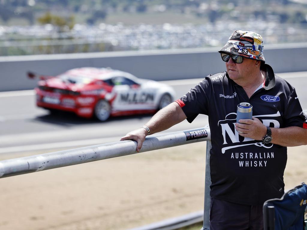 Crowds flock to Mount Panorama to get ready for the 2024 Bathurst 1000 supercar race. Picture: Sam Ruttyn