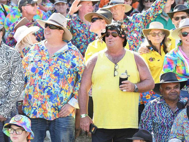 The Trademutt Funky Shirt Friday at Gympie Music Muster. Picture: Patrick Woods.