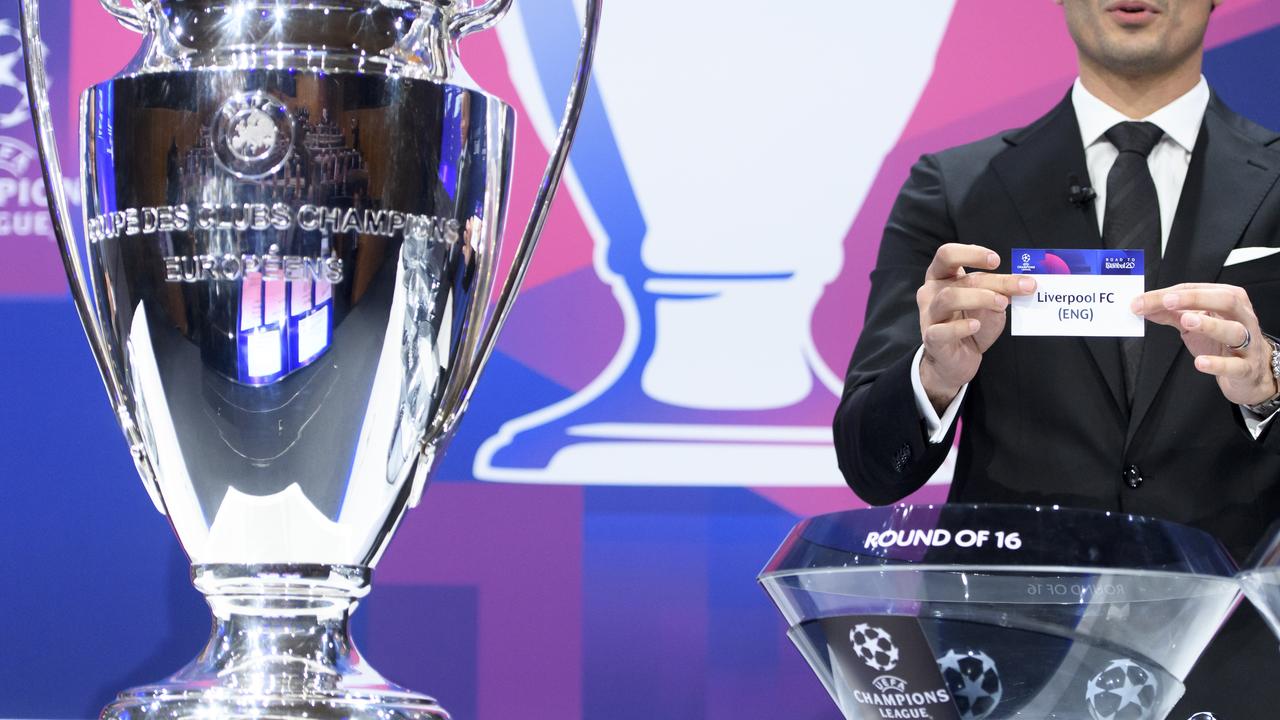 UEFA Champions League round of 16 draw