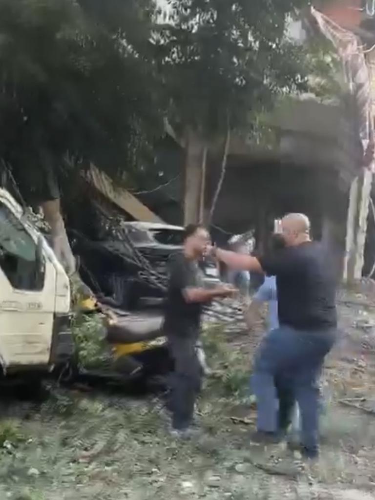 The strike hit a Hezbollah stronghold in southern Beirut.