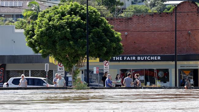 Lismore, Grafton and Maclean are experiencing near record river levels. Picture: Toby Zerna