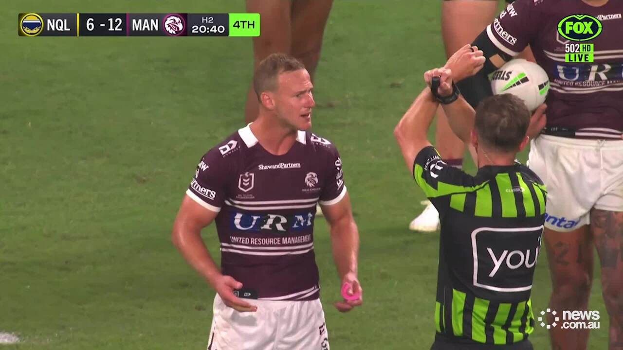 Olakau'atu placed on report after kick to head