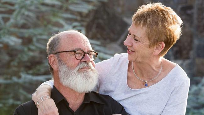 David Blucher and his wife Julie. Picture: Ben Marden from Cobargo