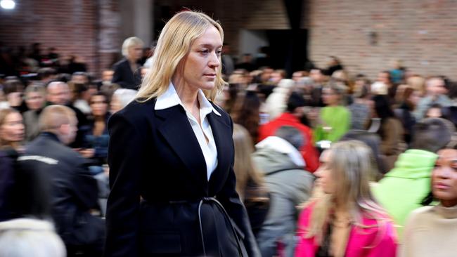 Chloe Sevigny walks the runway at the Proenza Schouler show during New York Fashion Week.Picture: Getty Images