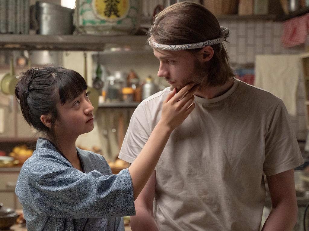 R Kōki stars as Young Miko and Pálmi Kormákur as Young Kristofer in Touch. Picture: Focus Features