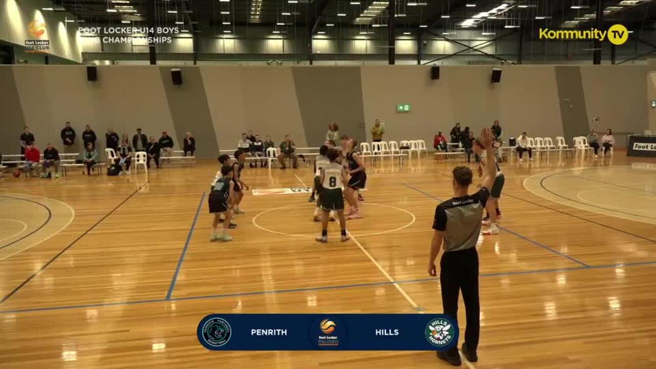 Penrith Panthers v Hill Hornets (Boys C Class) - 2024 Basketball Australia U14 Club Championships Day 5