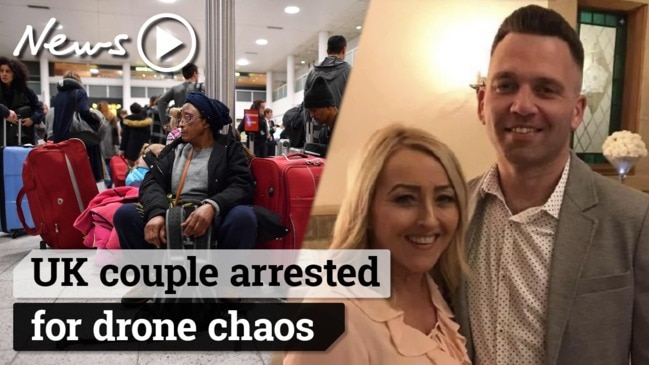 Couple arrested for drone chaos at Gatwick Airport