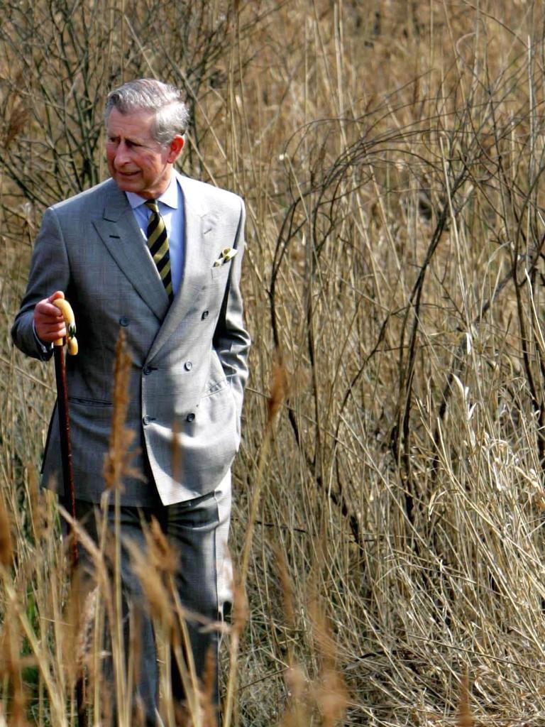 Prince Charles has long championed environmental causes – something he still does today. Picture: Chris Radburn/AFP